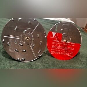 Cuisinart Discs for DLC-5 TX Food Processor DLC-108TX Shredder DLC-103TX Slicer